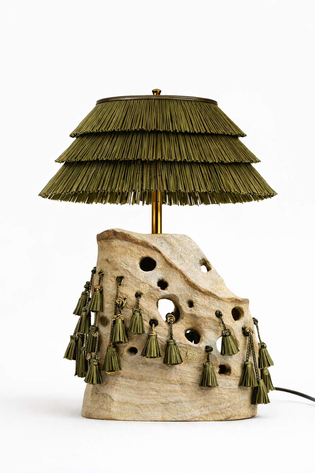 Sand dune table lamp