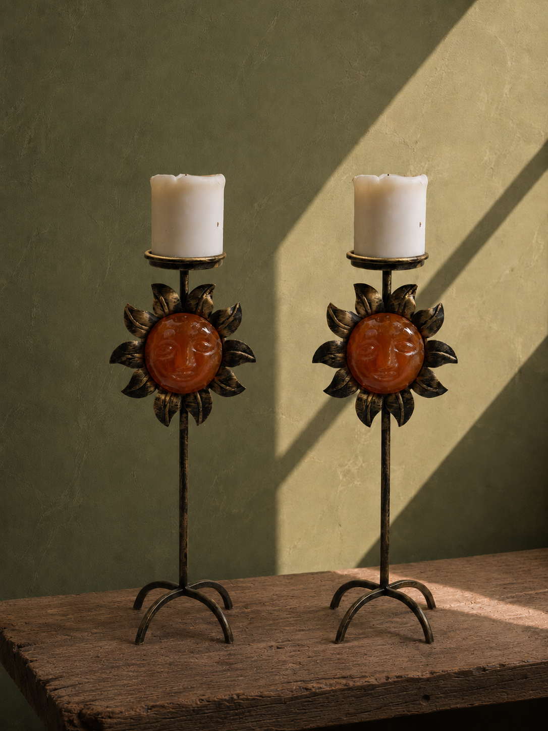 Sun Hush Candle Holder